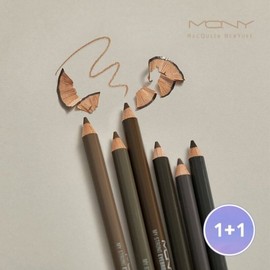 1+1  마이스트롱 아이브로우 펜슬 1.2g 6종 (샤프너미포함) /퍼스널컬러 눈썹펜슬 남자눈썹 1+1 My Strong Eyebrow Pencil 1.2g 6 Types (Excluding Sharpener) / Personal Color Eyebrow Pencil for Men