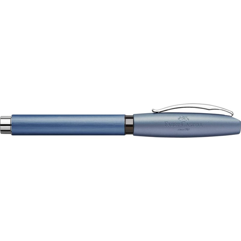 Faber-Castell Essentio Rollerball Pen - Aluminium Blue