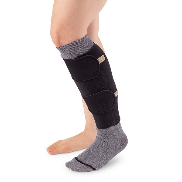 COMPREFLEX 30-40 mmHg Below Knee (NO Boot) Low Stretch Black,
