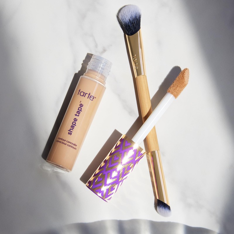 tarte shape tape concealer & brush - 53N deep