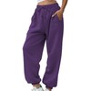 Womens Sweatpants High Waisted Drawstring Baggy Loose Comfy Workout Active