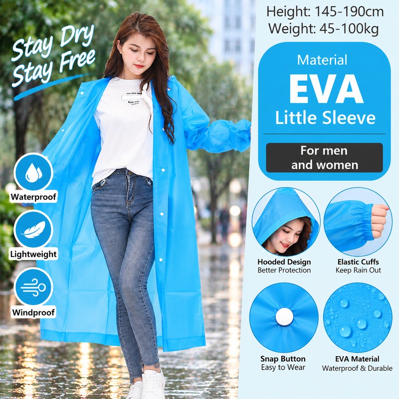 Raincoat Women Men Impermeable Thickened Waterproof Raincoat Tourism Outdoor Hiking