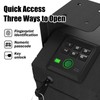 PATRON Gun Safe for handgun, Biometric Gun Safe box for