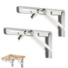 CEEYSEE Pack of 2 Folding Console 350 mm Heavy Duty
