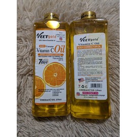 Veet Gold Vitamin C Body corrector Oil  1000ml SPF15 2pcs