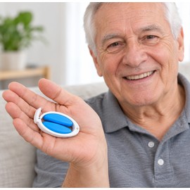 Adjustable Male Incontinence Clamp for Urinary Leakage – Soft Cushion Design for Daily and Post-Surgery Care