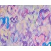 styleBREAKER women's loop scarf with brushstroke heart pattern | airy