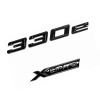 Unbranded For 3 Series Gloss Black Emblem 330e+XDrive Number Letters