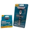 For Gillette Gillette Mach3 Mens Razor Handle + 5 Razor