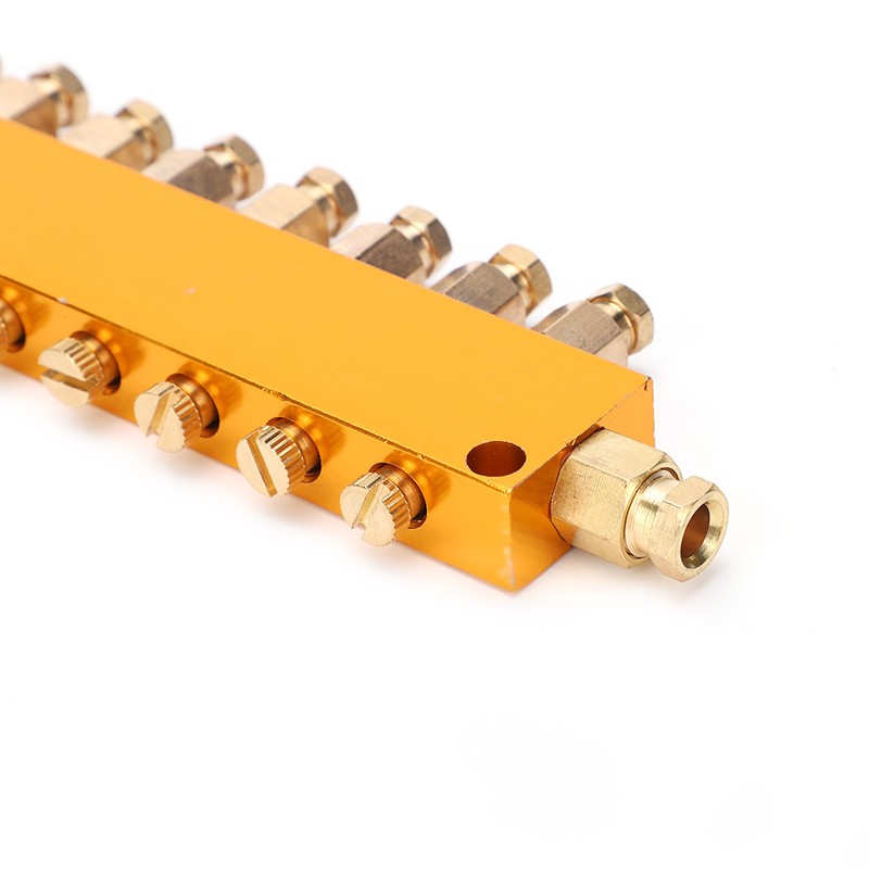 Oil Distributor Adjustable Lube Oil Piston Separator 1 Inlet 10