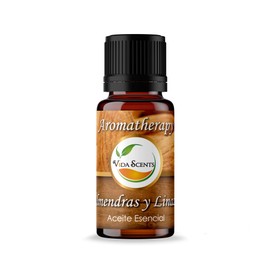 VIDAS SCENTS Aceite Esencial de Almendras con Linaza Aromaterapia 10 ML