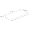 Bigfety Acrylic BathroomTray for Counter, Handmade Clear Trays Sturdy Organizer