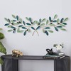 Deco 79 Metal Leaf Wall Decor, 46" x 2" x
