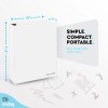Enday 3 Ring Binder 1.5 Inch White, 1 ½ inch