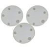 3PCS Toilet Tank Silicone Flapper Seal Gasket 3’’ for American