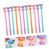 Operitacx 11st Fox Gel Pen Animal Ballpoint Pen Cartoon Ink