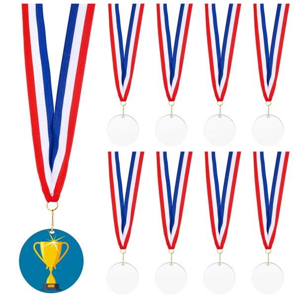 Framendino, 9 Pack Sublimation Medal MDF Blank Make Your Own