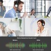 Wantek Wireless Headset with Microphone for PC Bluetooth Headset with