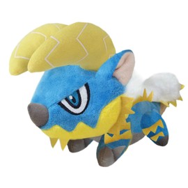 Capcom Monster Hunter Deformed Plush Jinooga (Reprint) Approx. Total Length 7.9 inches (200 mm), Polyester
