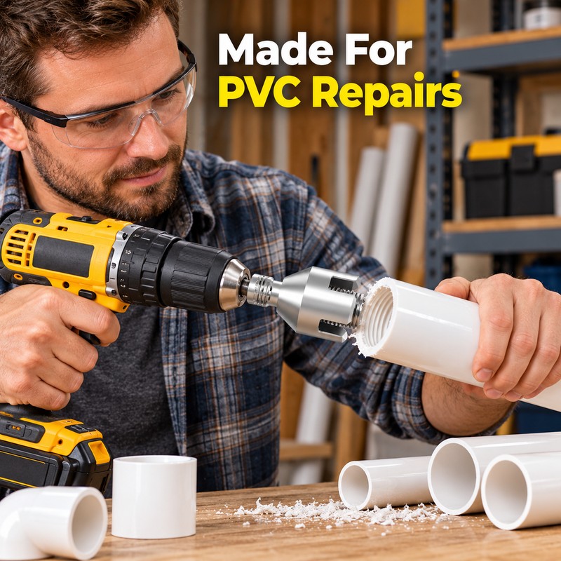 PVC Pipe Threading Tool – Internal & External Pipe Thread