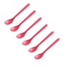 FACKELMANN Set of 6 egg spoons, breakfast spoons, 14 cm,