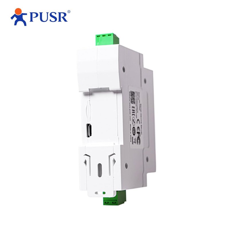 PUSR Din Rail RS485 to Ethernet Converter Modbus RTU to