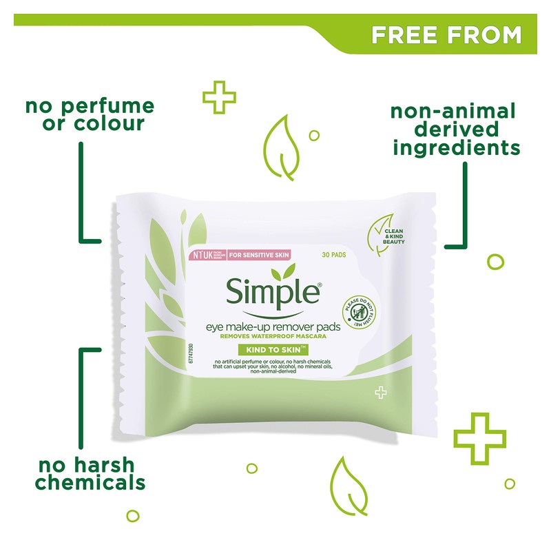 Simple Kind to Skin Eye Make-Up Remover With No Harsh
