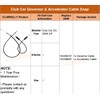 CLUBRALLY Club Car DS Golf Cart Governor & Accelerator Cable