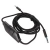 3.5mm Nylon Braided AUX Cable with Inline Microphone, 1.7m Stereo