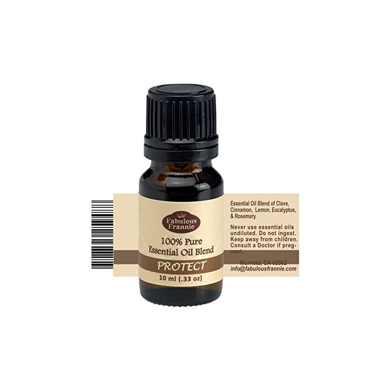 Fabulous Frannie Protect Essential Oil Blend Made with Clove, Lemon,