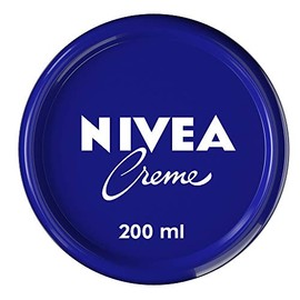 NIVEA Creme (200ml), crema humectante de larga duración para el cuerpo, el rostro y las manos con Vitamina E