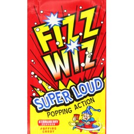 Strawberry Popping Candy Fizz Wiz - Box of 50
