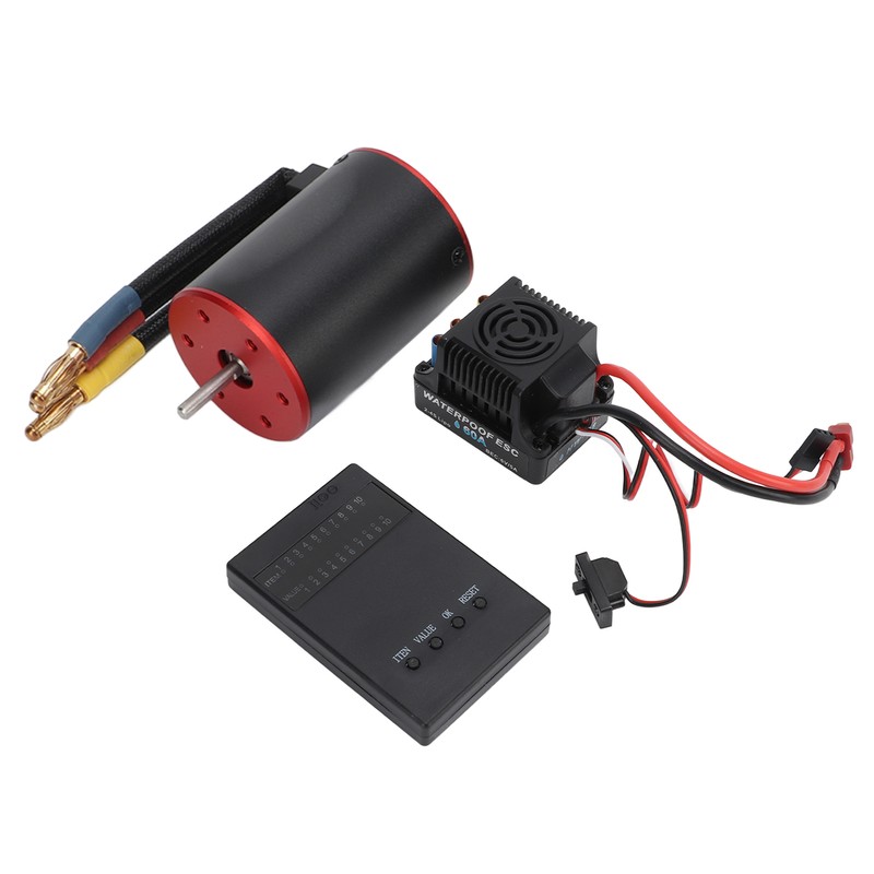 3650 3100KV Brushless Motor 60A ESC Set Waterproof Brushless Motor