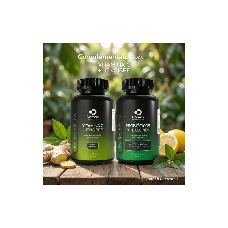 Domos - 80 Billones Probióticos - Inulina De Agave -120