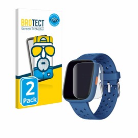 BROTECT Full Cover Protective Film Matt for Biggerfive BW02 1.8 Inch (Pack of 2) - Full Screen Screen Protector Film, 3D Curved, Anti-Reflection