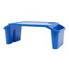 4Pcs Kids Lap Desk Tray, Plastic Breakfast Laptop Trays with