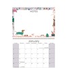 2026 Memo Wall Calendar Notes Board - Lilac Dog Design