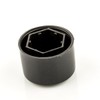 LST 20 x Hexagonal Wheel Bolt Cover Caps 17 mm