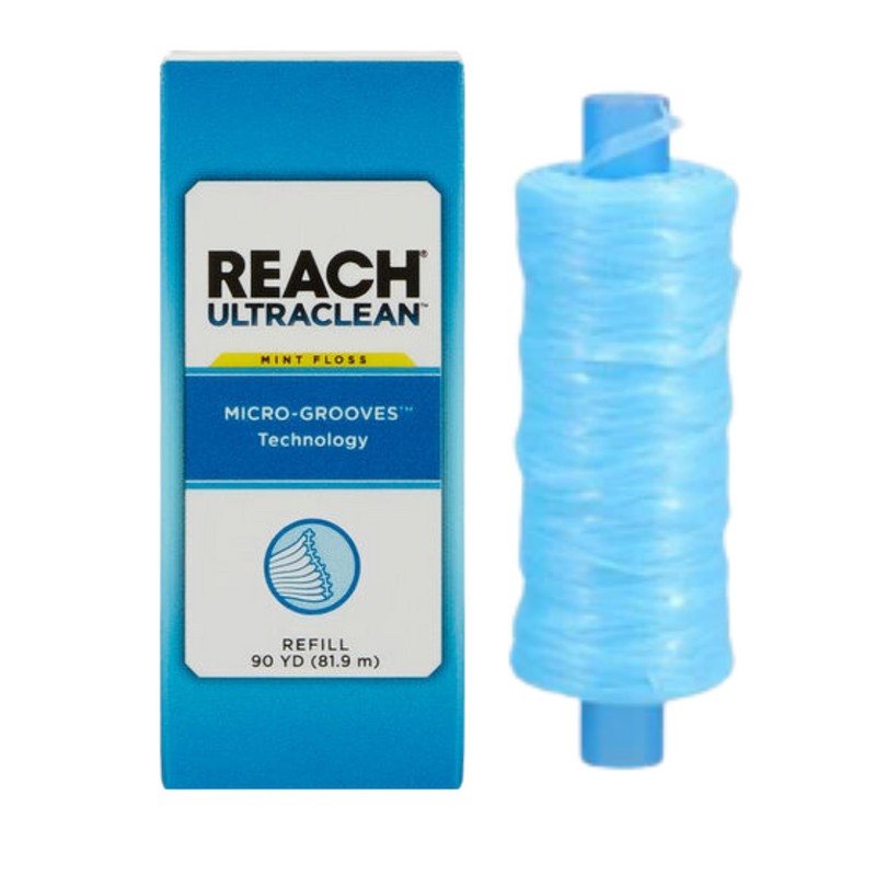 Reach 6-PACK REACH Ultraclean Dental Floss Refill, Shred-Resistan