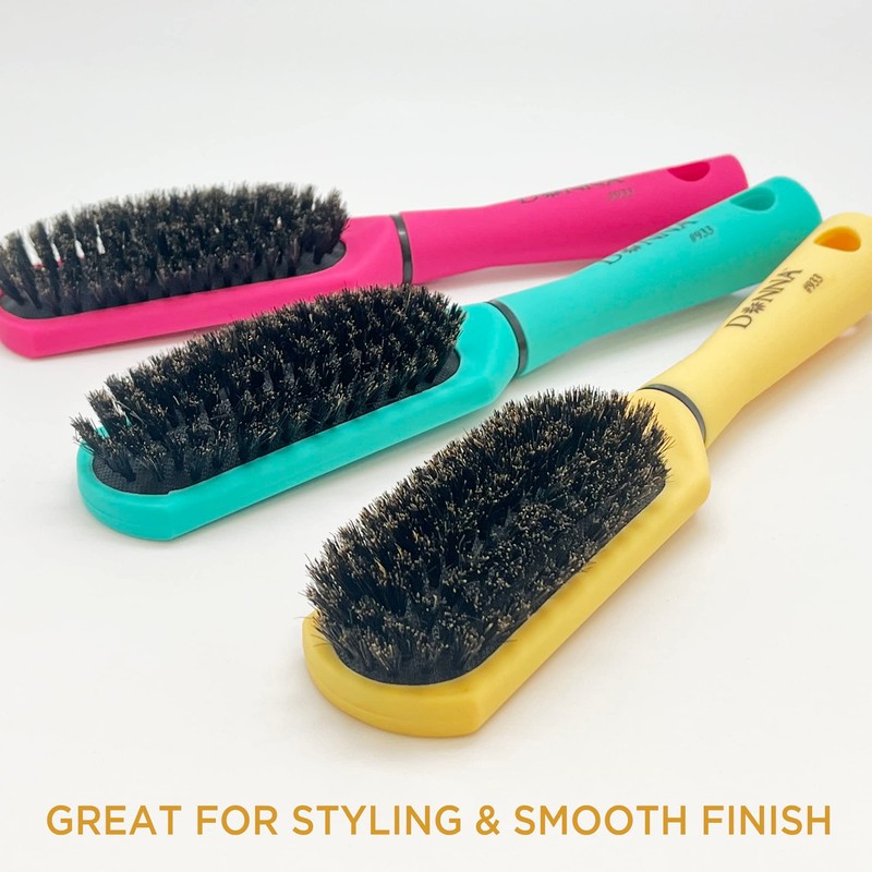 Donna Boar Styling Brush – Soft Boar Bristles for Women’s