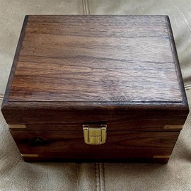 dophee Toggle Catch Lock 0.98"x0.79" Gold Retro Style Iron Hasp Wood Chest Lock Latch Clasp with Screws for Jewellery Box Suitcase Chest Decoration