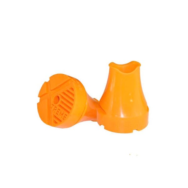 2 Units - INDESmed X-Treme Crutch Tips – High-Density TPU,
