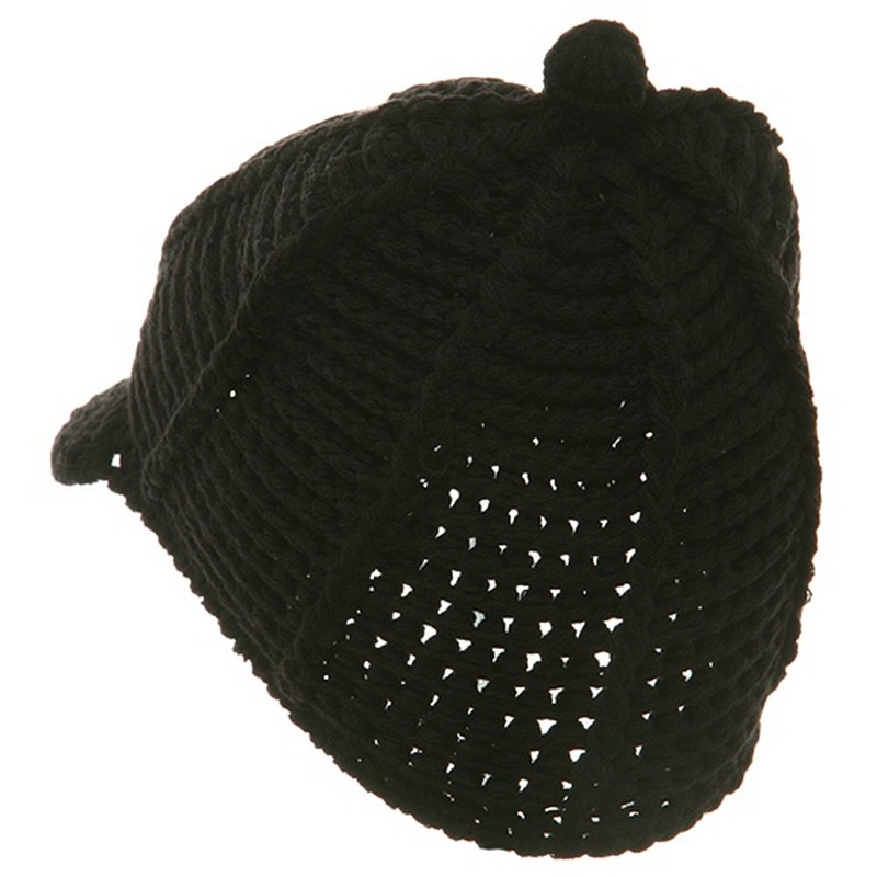 DECKY Reggae Knitted Cap - Black