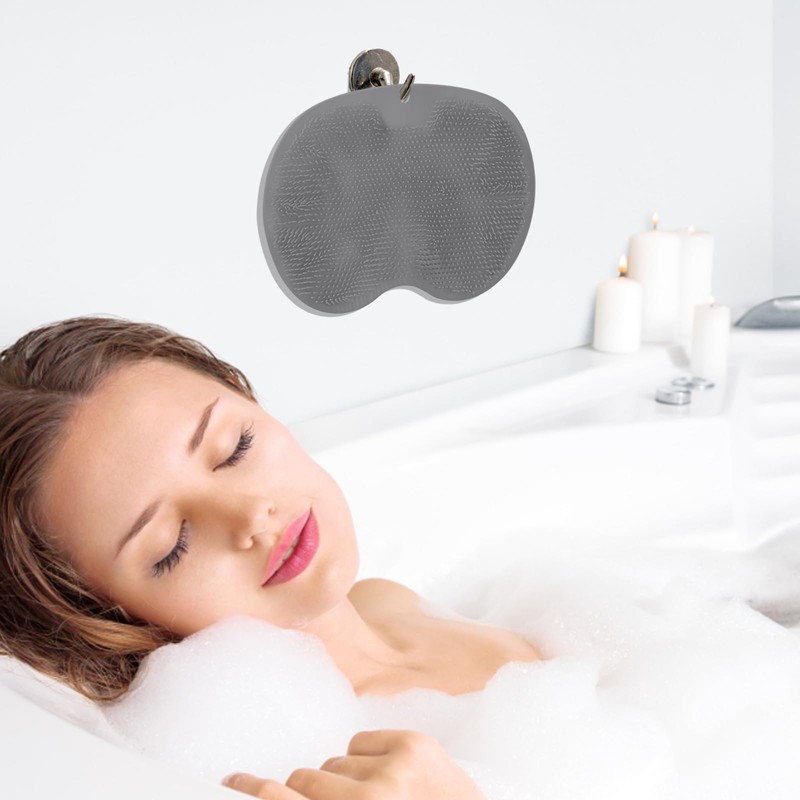 2 PCS Foot Scrubber for Shower, Shower Foot Scrubber Mat,