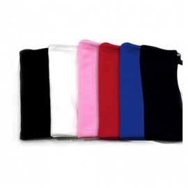 Polar Fleece Neck Warmer | Thermal Plain Scarf & Gaiter [Jukyung] 02 White 8ea