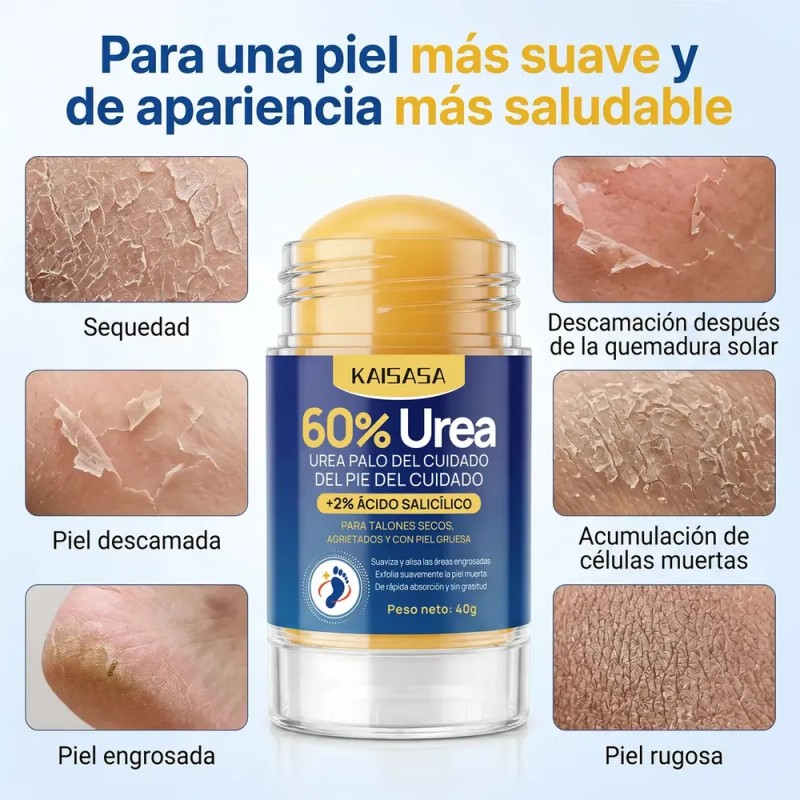 KAISASA Crema de urea al 60 %. Barra para el