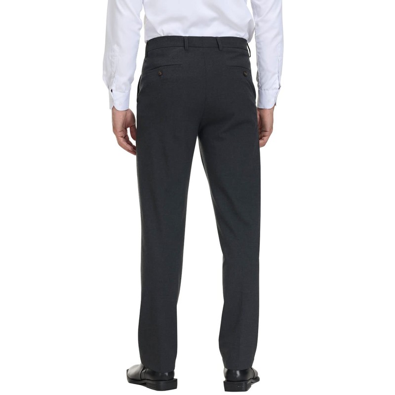 Soojun Men's Modern Fit Expandable Waist Premium Comfort Dress Pant,
