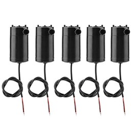 Mini Bomba de Agua, 5 Piezas/Juego DC 3V -5V Mini Bomba de Agua Sumergible para Acuario de Fuente de Tanque de Peces