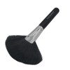 ZAQ Fluffy Large Fan Brush, Professional Highlighting Make Up Brush,