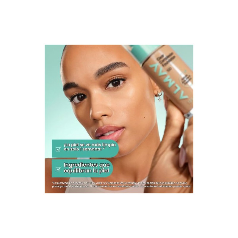 Base de maquillaje Almay Clear Complexion tono 500
